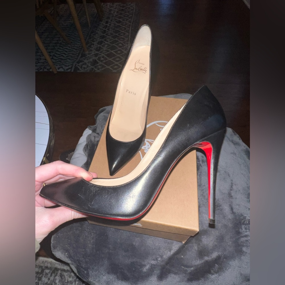Christian Louboutin Pigalle Follies Kid 100, 39, black - Picture 6 of 12